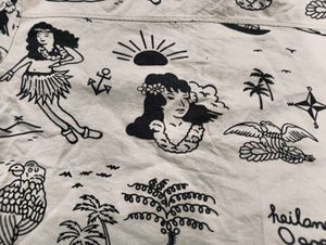 Graphic Printed Beach Shirt ❣️