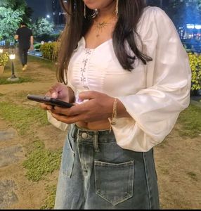 White Corset top