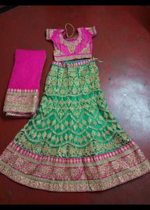Lehenga One Time Used