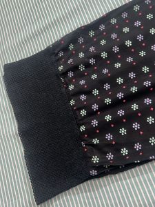 Floral Print Black Palazzo