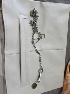 Elegant White Clutch