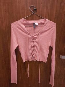 Cute Pink Crop Top