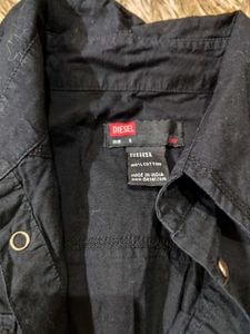 Black Punk Cotton Shirt