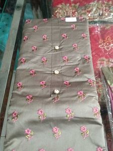 Unstitched Salwar Suit Set