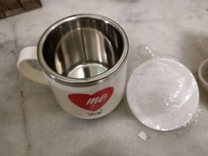 Cute &#39;You &amp; Me&#39; Mug &amp; Bottle Set