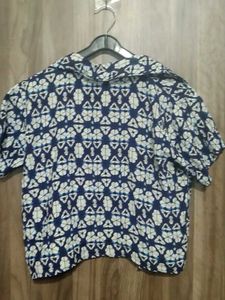 Blue Patterned Shirt
