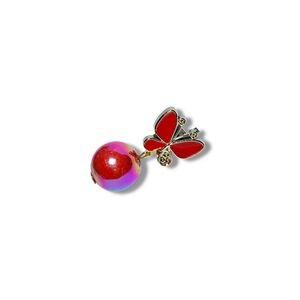 Red Butterfly Drop Earrings – Cute &amp; Trendy Look
