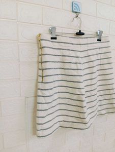 Striped Mini Skirt