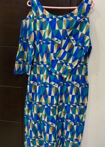 Geometric Print Kurta and pant set