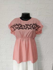 Imported Peach Top/Dress