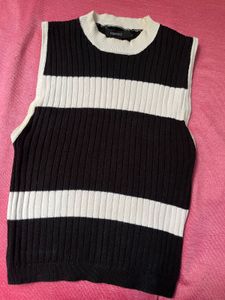 Striped Knit Top