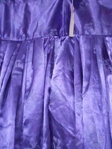 Heavy Dark Lavender Satin Salwar