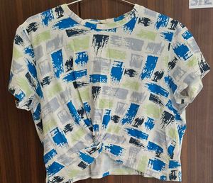 Zudio Twist-Front Tee