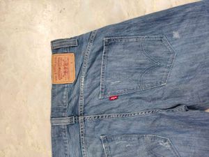 Levi&#39;s Baggy Blue Denim Jeans