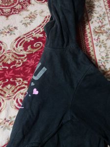 Black Lovely Hoodie
