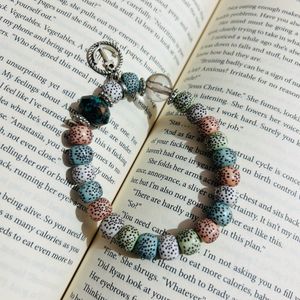 Beaded Bracelet with Anchor Charm