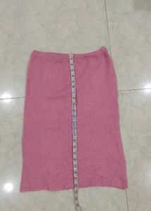 Pink Knit Skirt 30-34