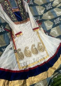 Elegant Embroidered Anarkali Dress