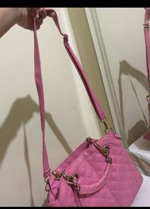 Orginal Mark &amp; Keith Pink Solid  Handheld  Bag