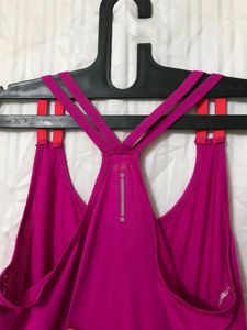 Spalding. Pink Tank Top