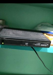 dish TV setup boxalong with remote
