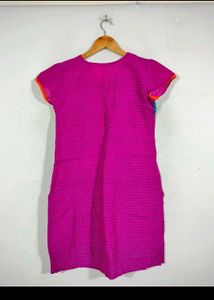 Rose Printed Casual Kurta