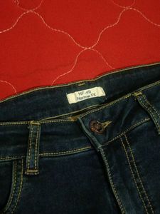 Dark Blue Denim Jeans