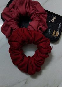 Red Scrunchie Set