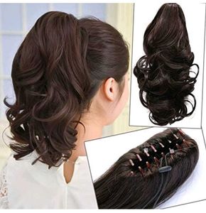 D-Divine Hair Extensions / Wigs Ponytails Hairpin