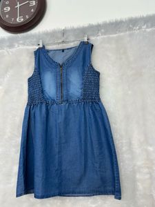 Blue Denim Dress