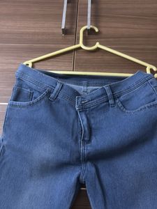 Frayed Hem Jeans
