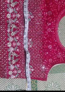 Pink Embellished Salwar Kameez Set