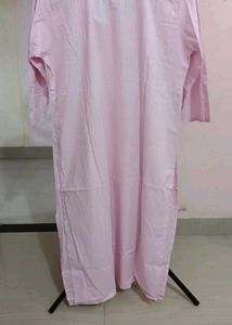 Pink Embroidered Kurta Set