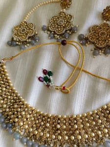 Trending Pearl Work Jwellery Set 🫰
