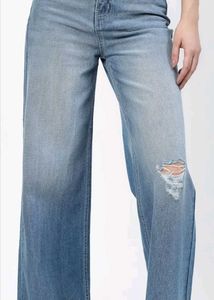Cosmic Women Straight Fit Mildly Distressed Jeans