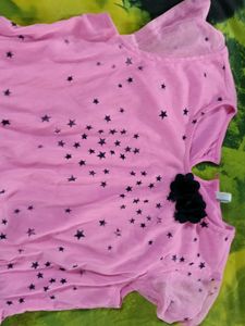 Pink Star Dress