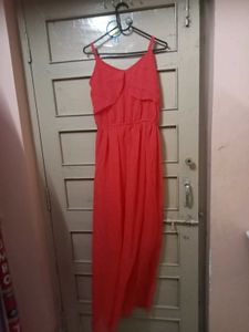 Coral Maxi Dress