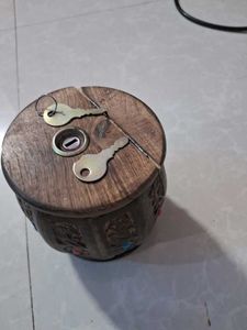 Wooden Coin Bank