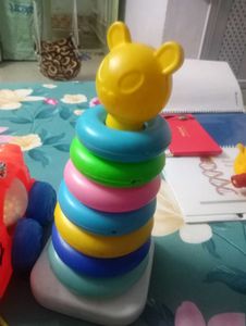 Ring and unicorn toy1-3 years