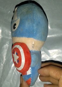 Captain America Plushie Keychain Marvel SoftToy DC