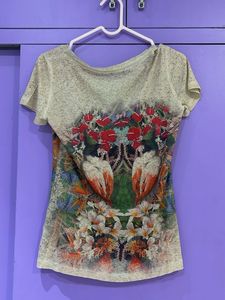 Floral Print T-Shirt