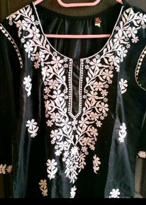 Chikankari Kurta Pant Set