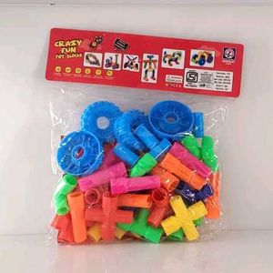 Pipe Building Blocks Game