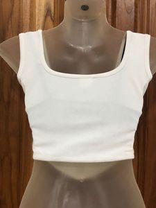 White Corset Top