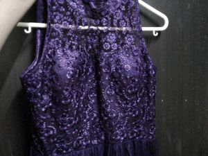 Purple Lace Dress