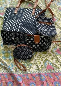 Set Of 5 Pieces Handbags Combo