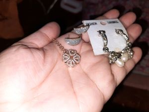 Beautiul Pendant and Earrings