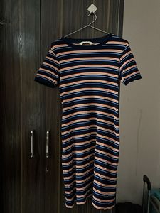 Striped T-Shirt Dress