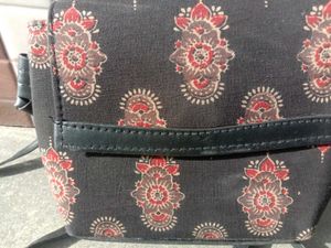 Floral Print Wallet and Bag Set
