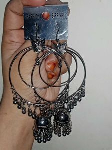 Oxidised  Earrings